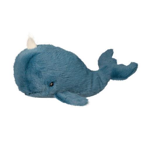 Douglas Marina Navy Whale with Spout 12"